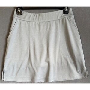 Footjoy FJ Skirt Skort Women Size S Gray‎  Golf Tennis Pockets Activewear